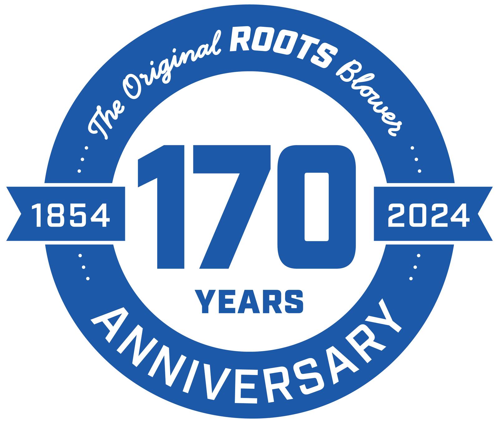 ROOTS 170 Years Anniversary Logo