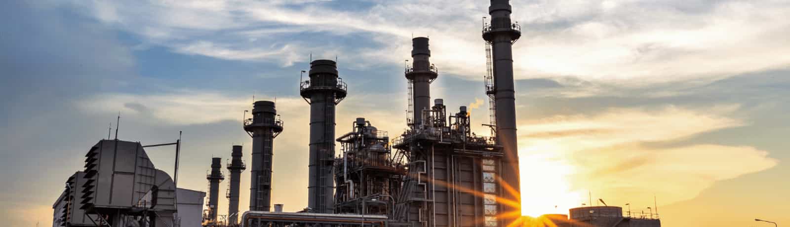 Gas compressors for industrial plant site