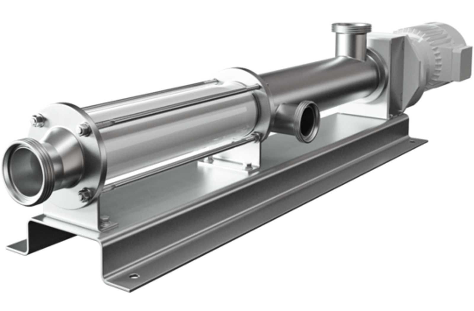 SEEPEX BCSO hygienic progressive cavity pump with open pin joints can be cleaned without leaving any residues.