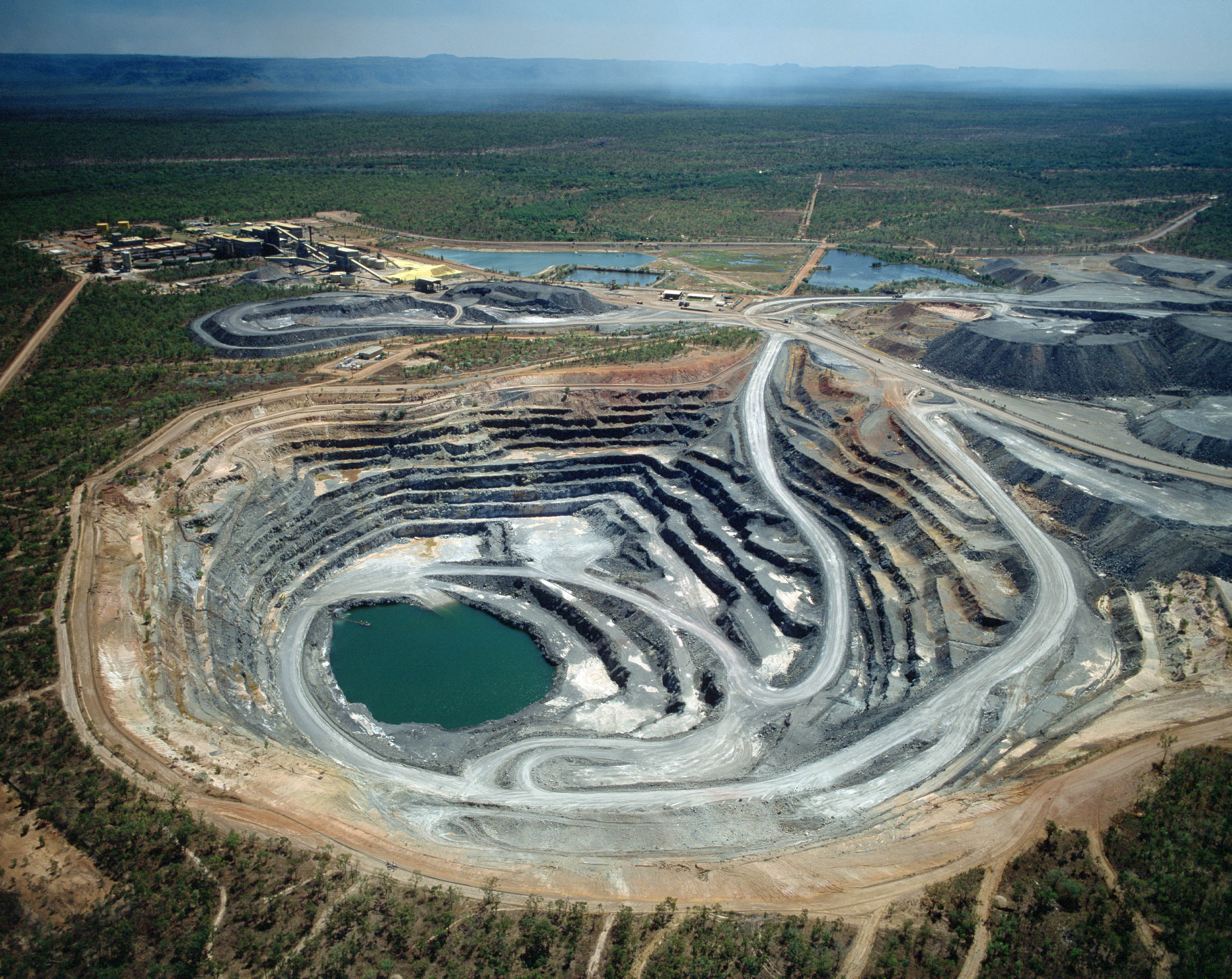 Uranium mine in Kakadu National park Northern Territory ,Australia