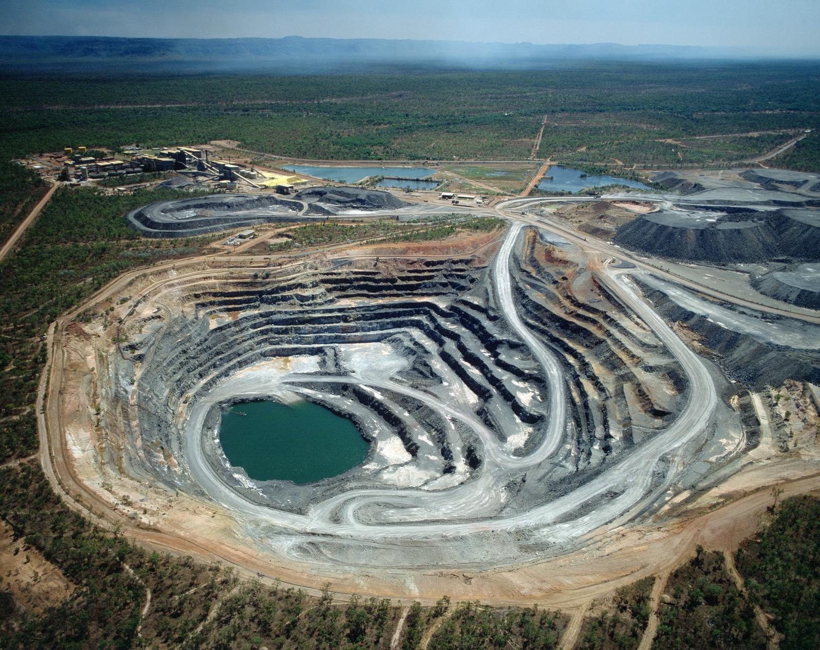 Uranium mine in Kakadu National park Northern Territory ,Australia