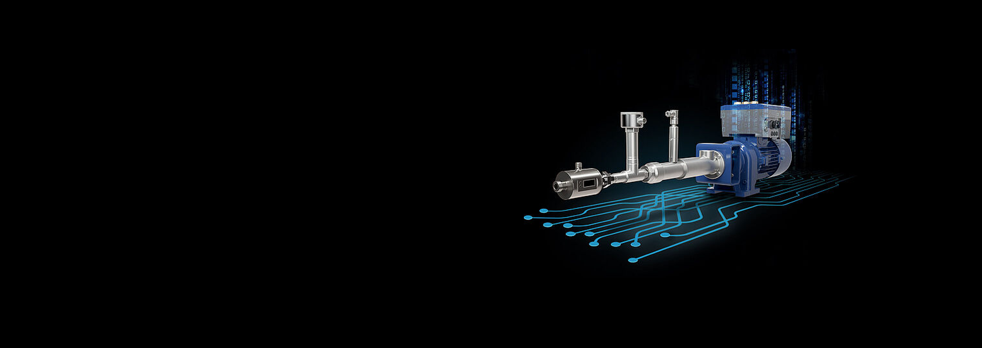 control system and pump system banner