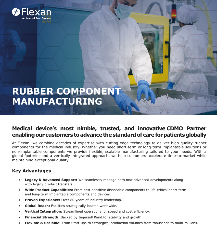 rubber brochure