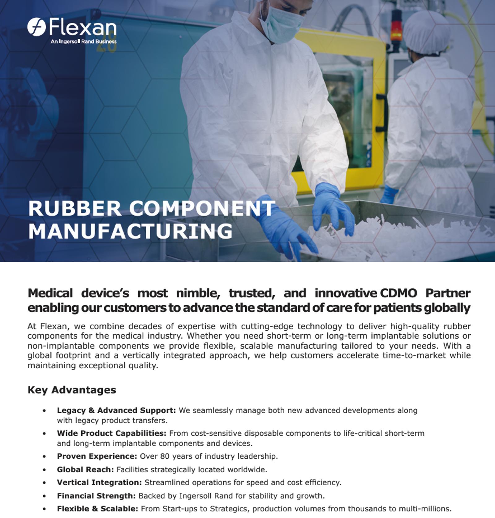 rubber brochure
