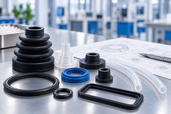 Custom rubber components and seals for OEM applications