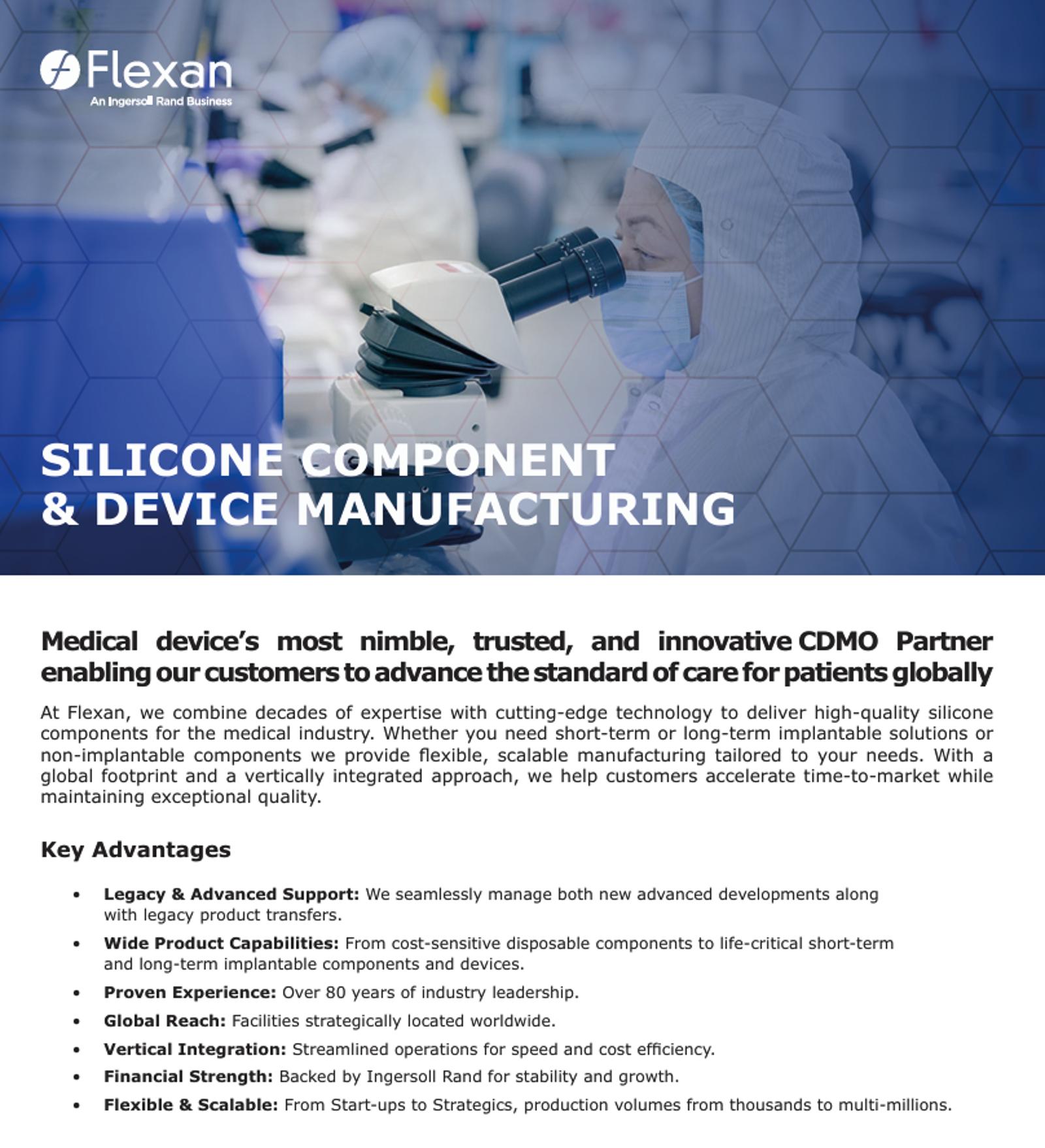 Silicone brochure