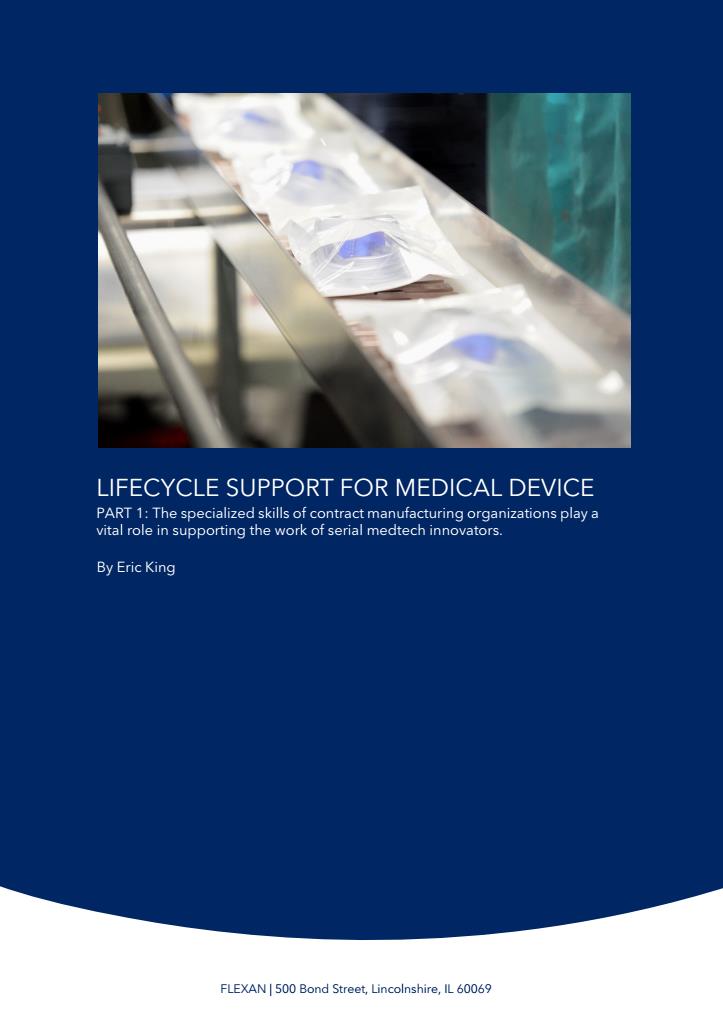 Learn how successful medical device companies leverage CMO expertise in product development, design for manufacturability, process engineering, validation, and commercialization to drive continuous innovation and long-term growth
