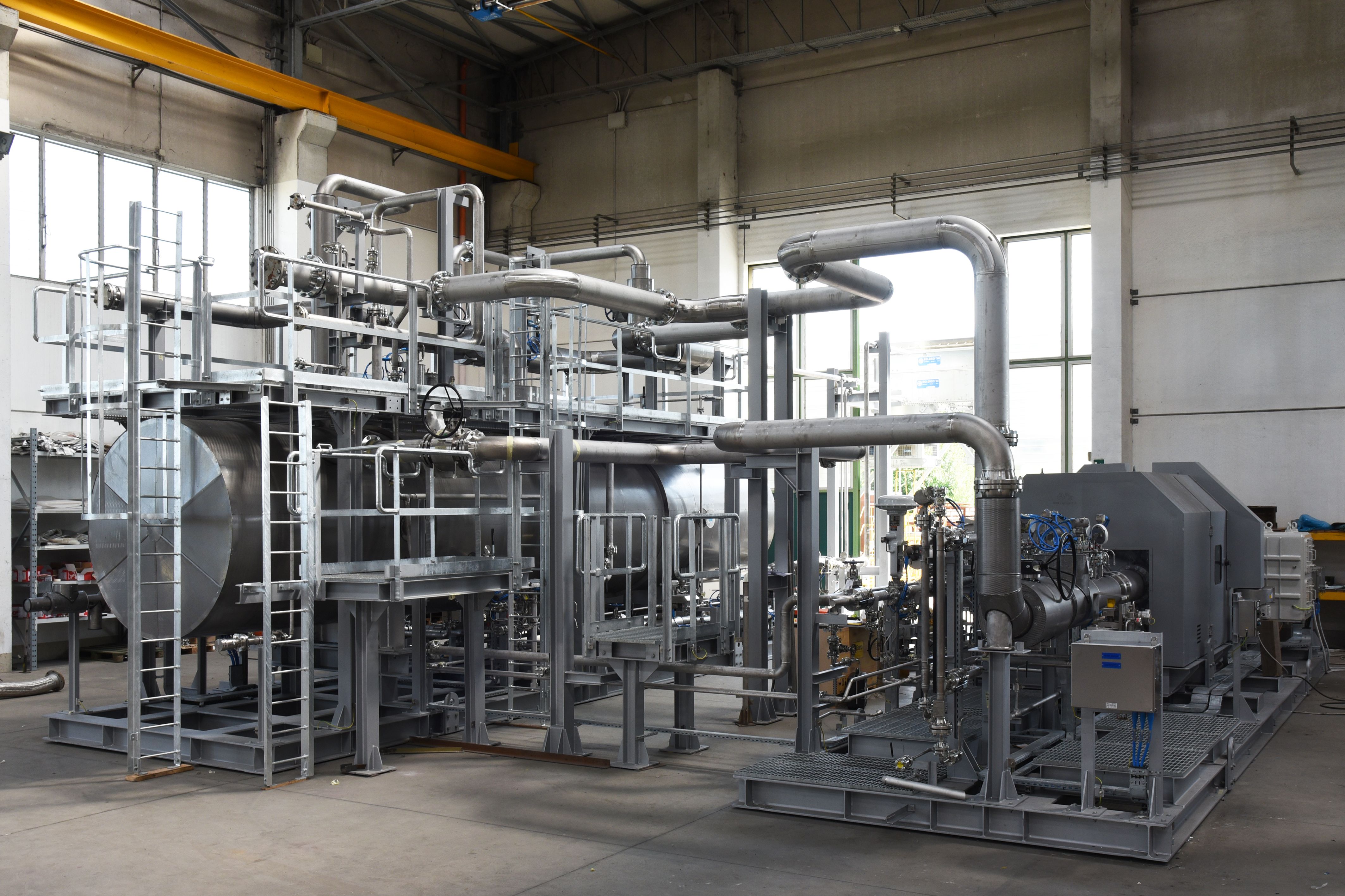 Sistema di compressione ad anello liquido GARO per Coker ritardato