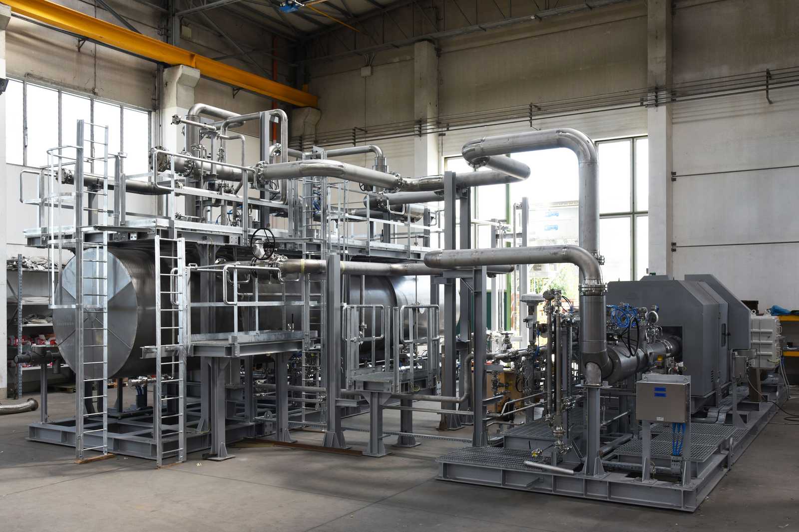 Sistema di compressione ad anello liquido GARO per Coker ritardato