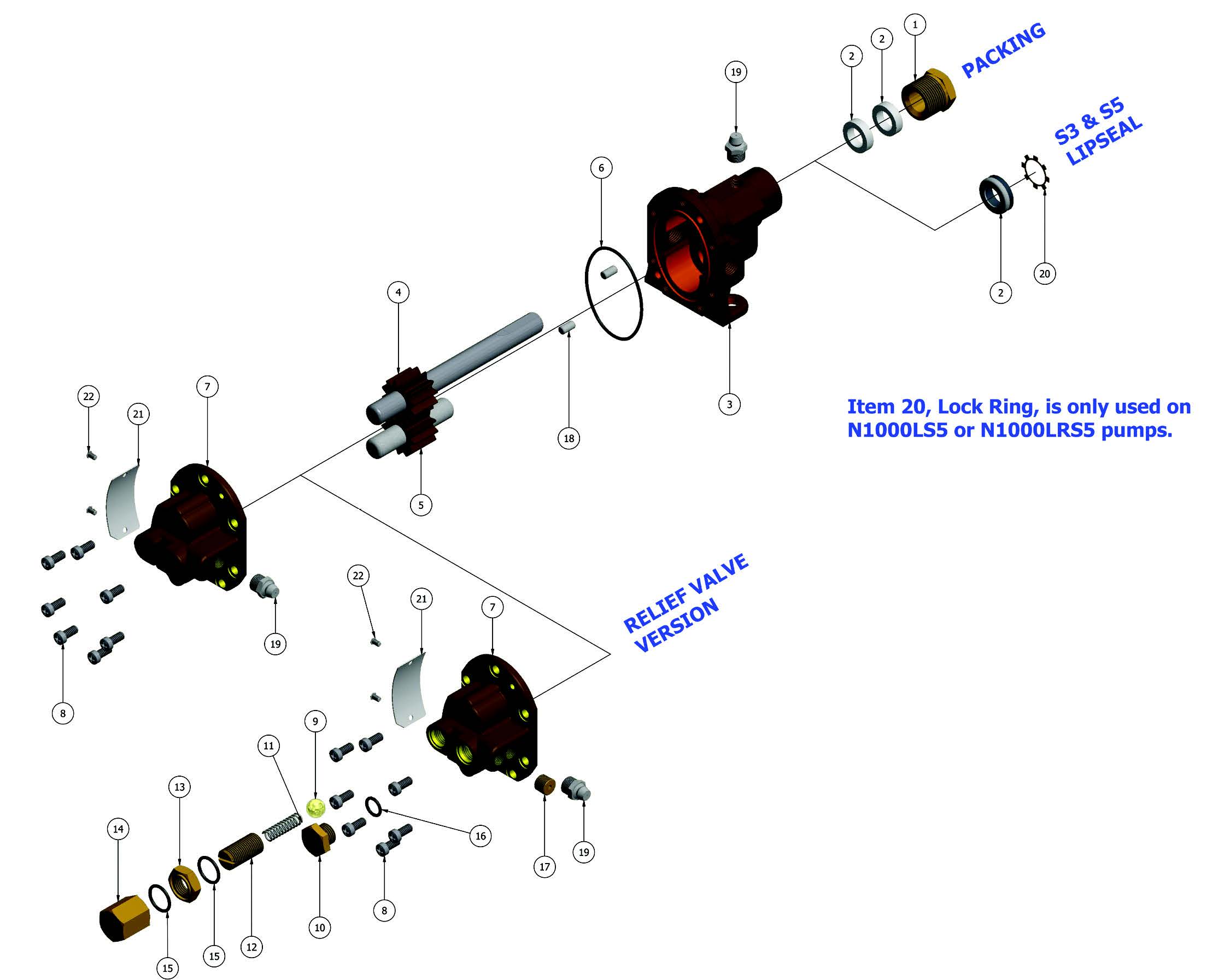 Exploded View N1000L