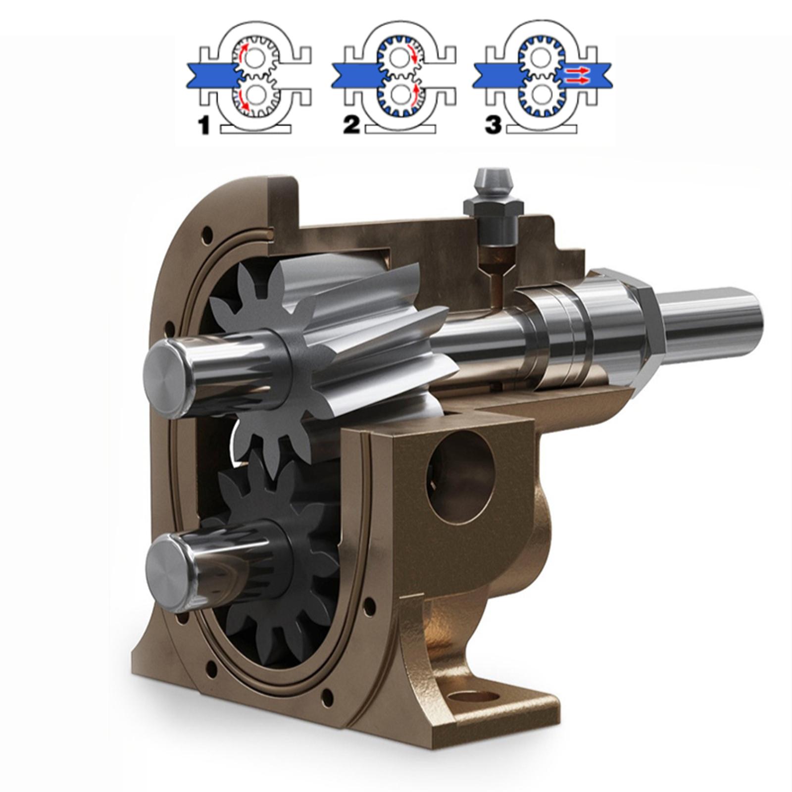 External Gear Pump - How it works