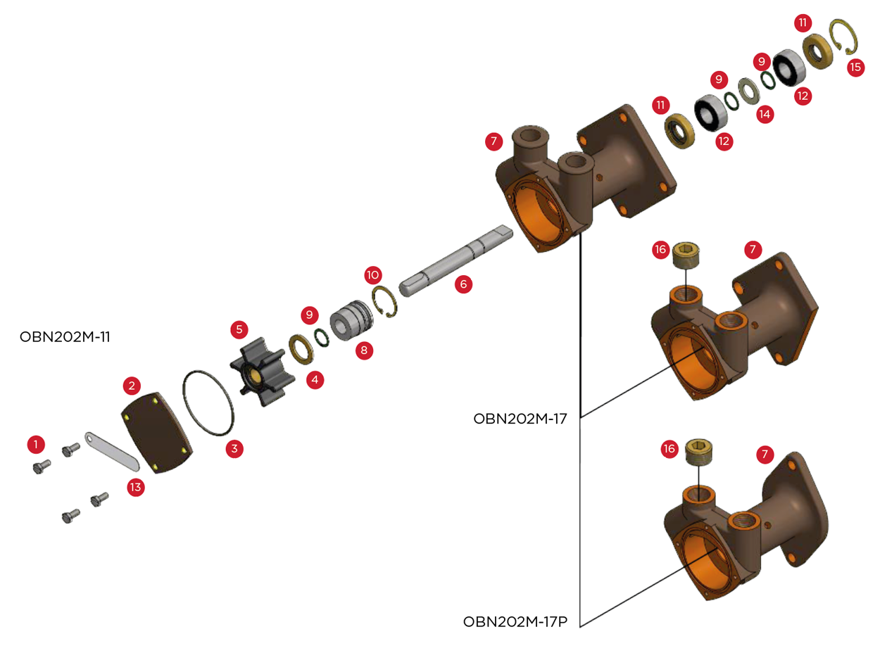 Exploded View N202M -11-17-17P