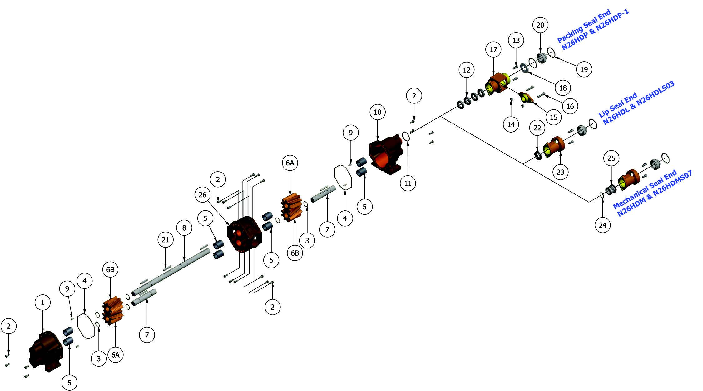 Exploded View N26HD