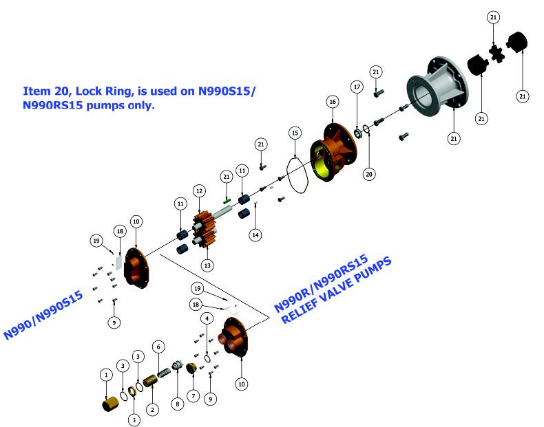 Exploded View N990