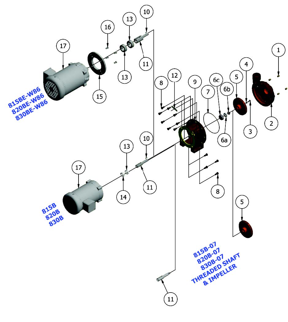 Exploded View 815B