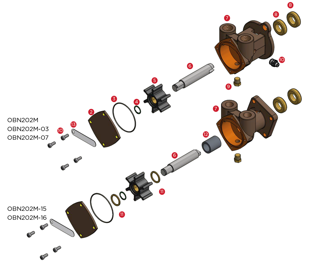 Exploded View N202M -03-07-15-16