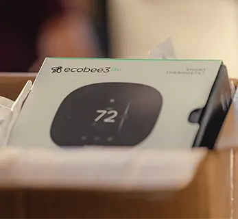 LED lighting and smart thermostats