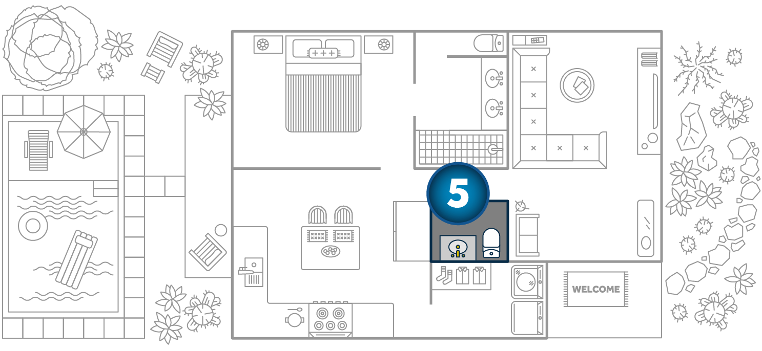 floorplan bathroom