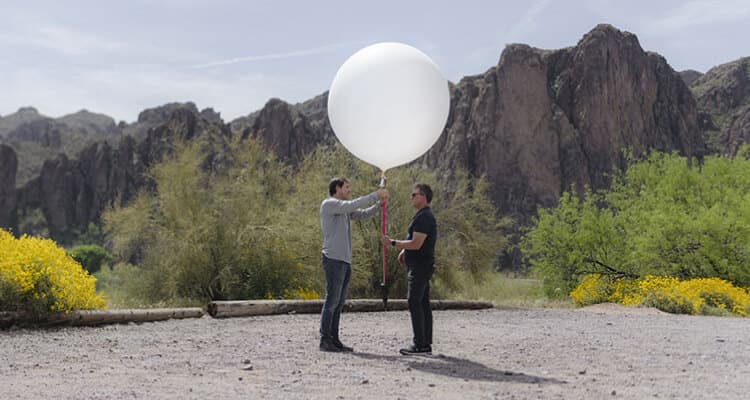 Using weather balloons, SRP meteorologists can help predict storms and limit their impact on our power and water systems