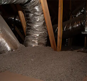 Attic insulation