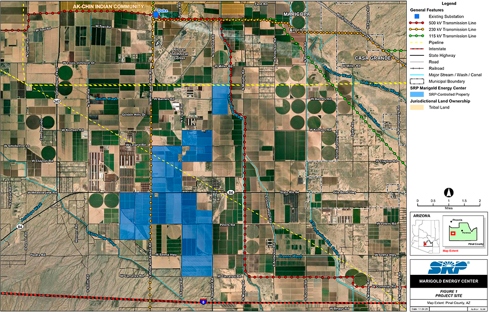 SRP Marigold Map