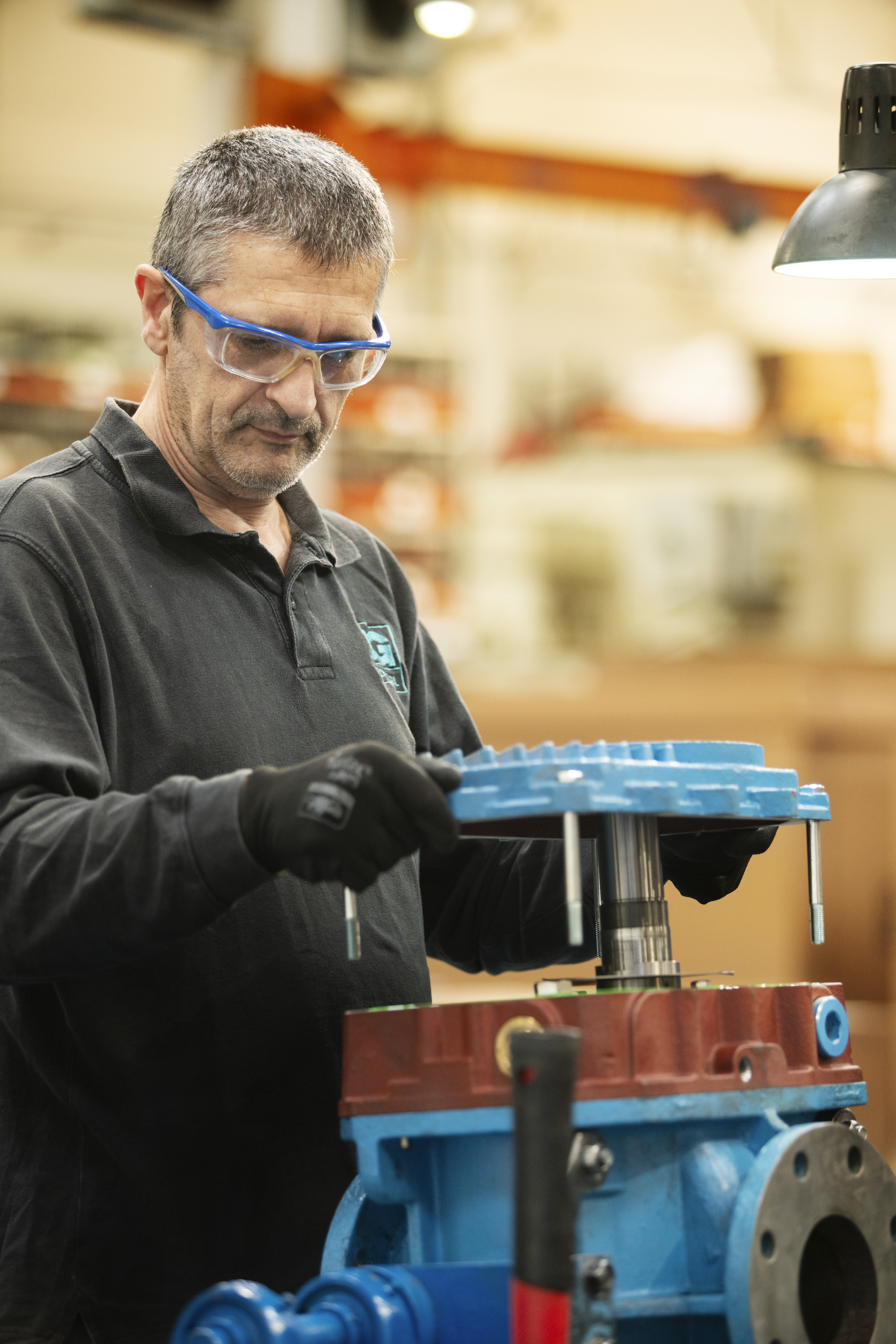 Machine assembly 
