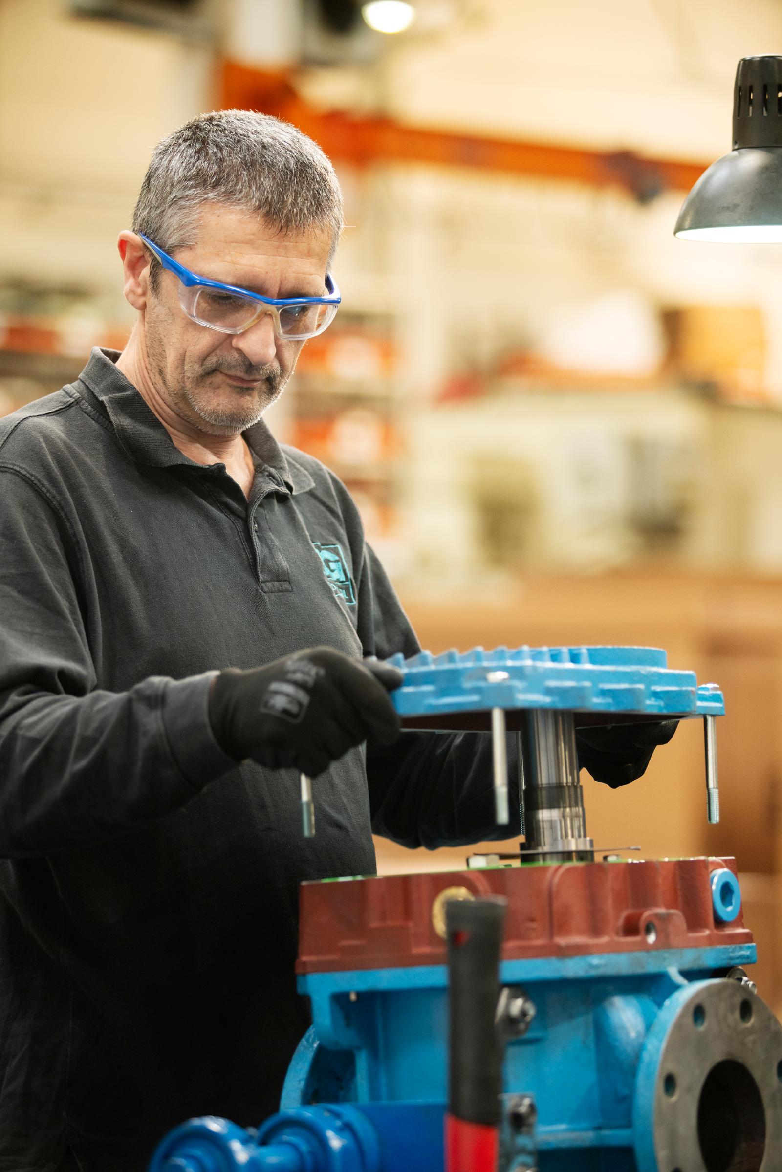 Machine assembly