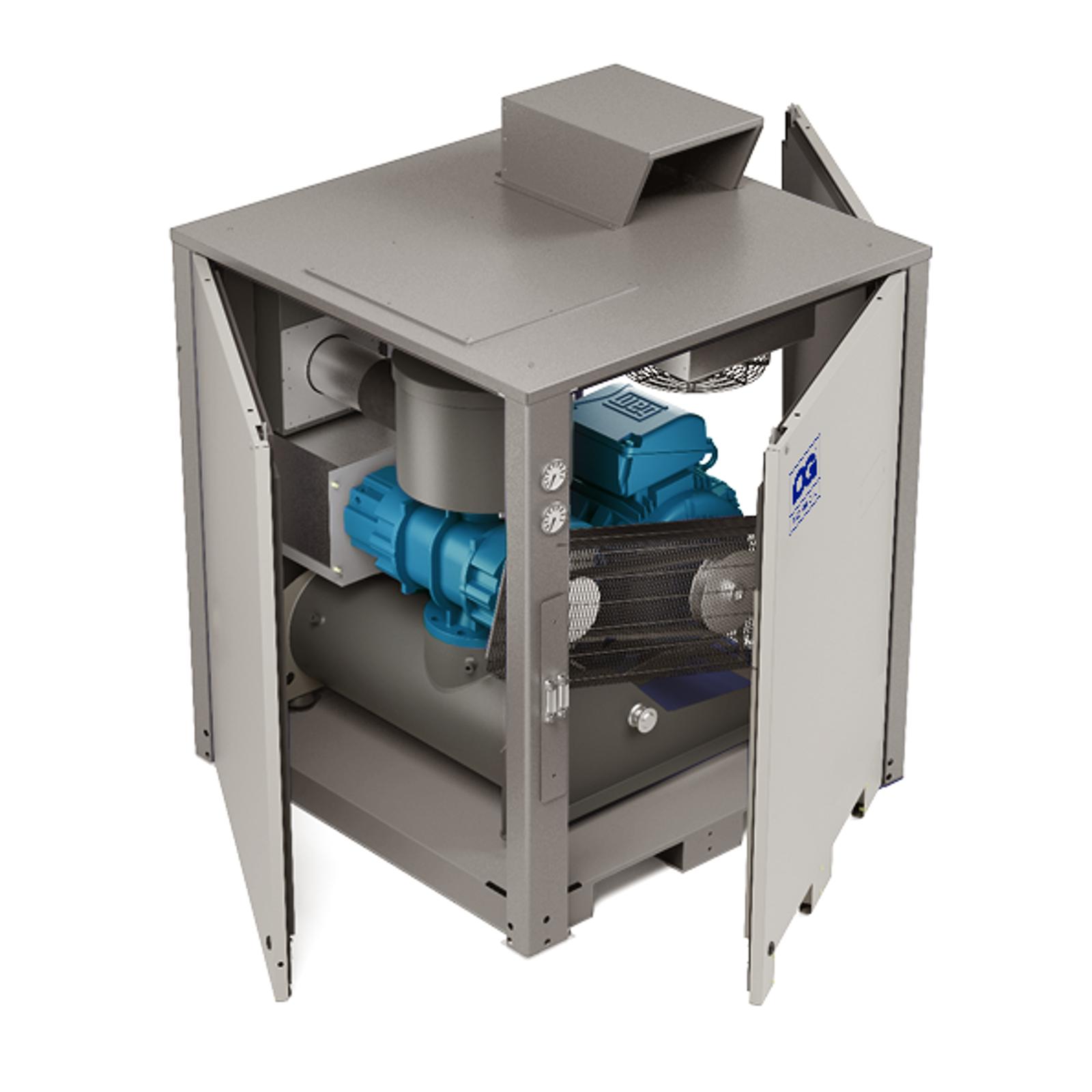 RPG lobe blower DN 100 open