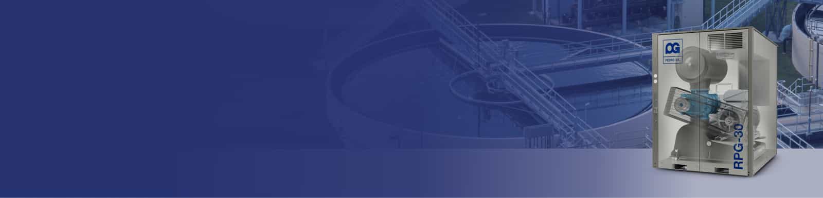 Lobe blower banner