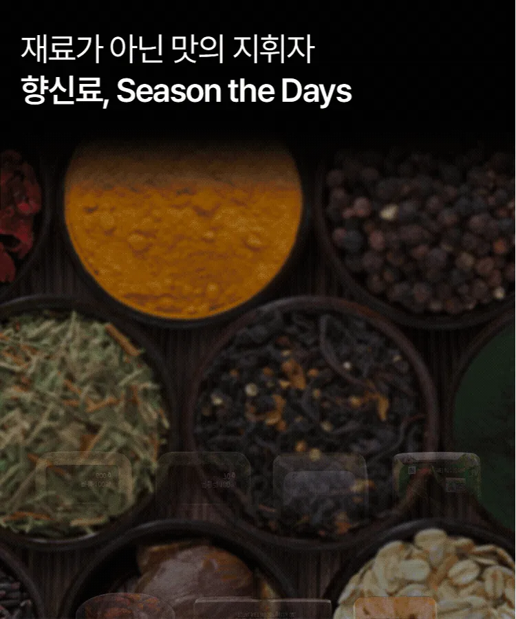 재료가 아닌 맛의 지휘자, 향신료