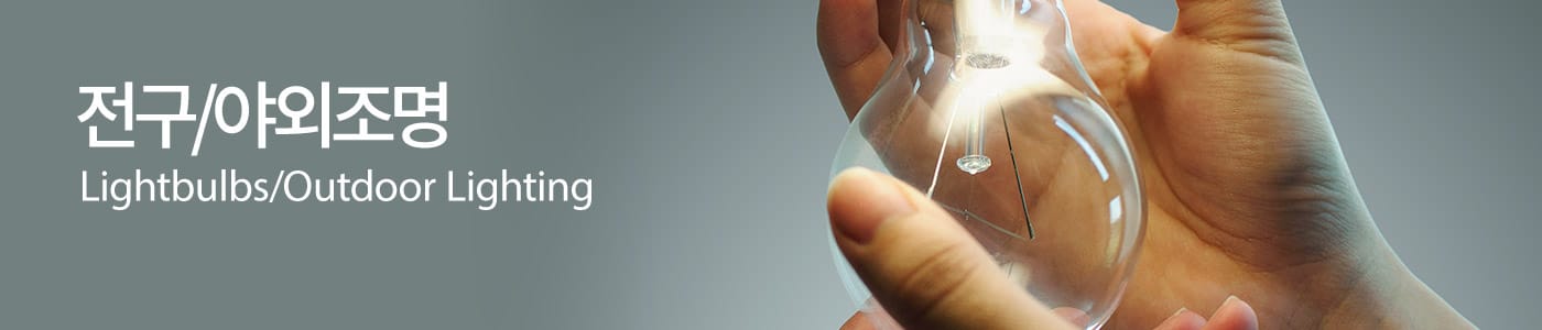 전구/야외조명