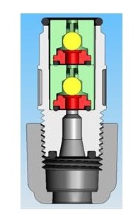 LMI solenoid pump ball checks